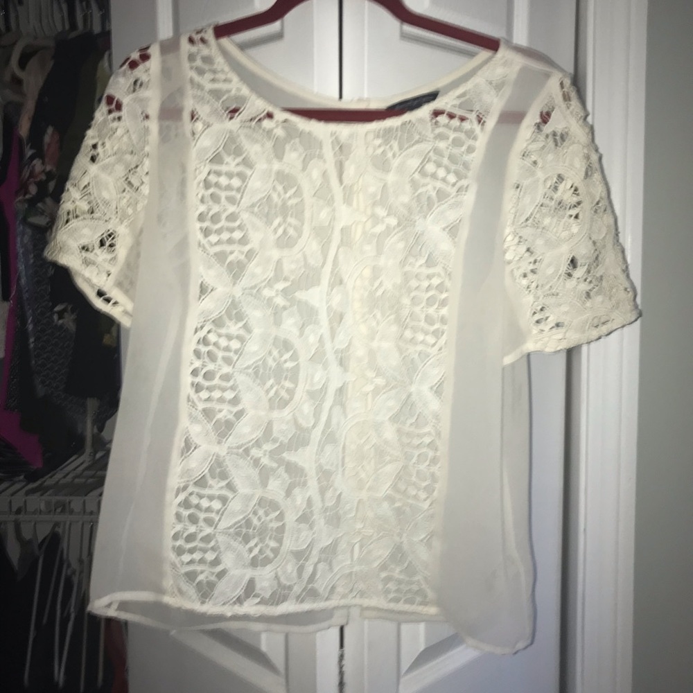 Never worn lace top